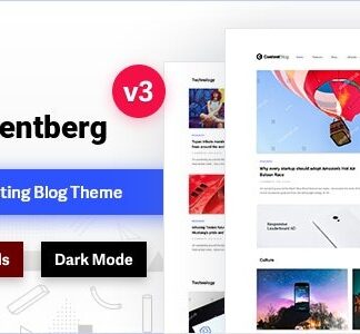 Contentberg主题 - 内容营销和个人博客