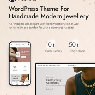 Alukas主题 - 现代珠宝店WordPress主题