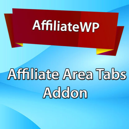 AffiliateWP Affiliate Area Tabs 联盟区域选项卡区域