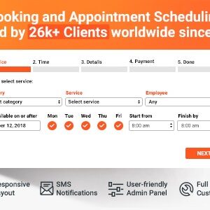 如何创建WordPress网站产品目录 1 Bookly Pro 预订和计划软件系统