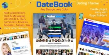 DateBook主题  – WordPress约会主题