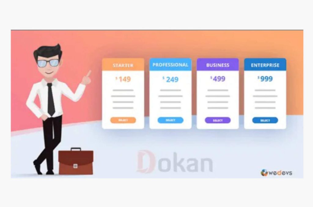weDevs Dokan Pro Business - 创建专业的多供应商市场和电商平台
