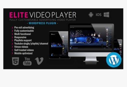 Elite Video Player | 支持WordPress视频保护的高端视频播放器插件