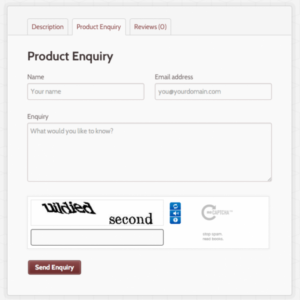 如何创建WordPress网站产品目录 8 WooCommerce Product Enquiry Form 电商产品询价表