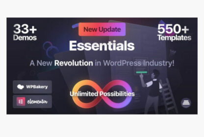 Essentials - 多用途WordPress主题 释放WordPress的功能