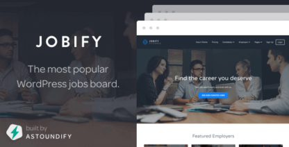 Jobify – Wordpress Job Board Theme