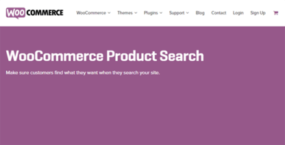 WOOCOMMERCE PRODUCT SEARCH