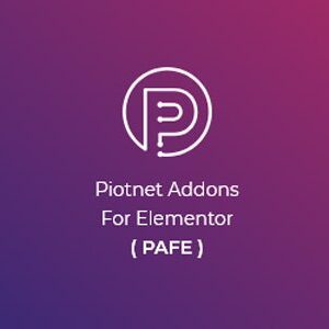 PIOTNET ADDONS FOR ELEMENTOR PRO