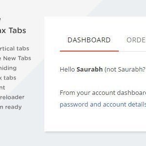 如何创建WordPress网站产品目录 1 SS WooCommerce Myaccount Ajax Tabs