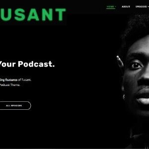 Tusant Podcasting WordPress播客、音乐和视频主题