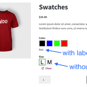 如何创建WordPress网站产品目录 4 WooCommerce Variation Swatches and Photos