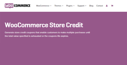 WOOCOMMERCE STORE CREDIT