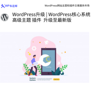 WordPress升级服务 | WordPress核心系统 高级主题 插件 升级至最新版