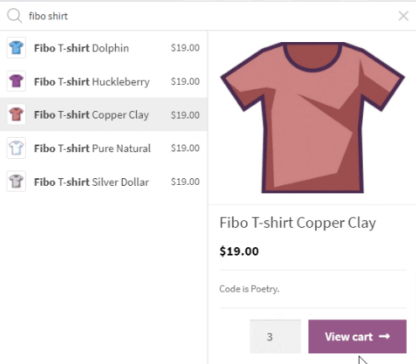 FiboSearch Pro - Ajax Search for WooCommerce 商城AJAX实时搜索插件