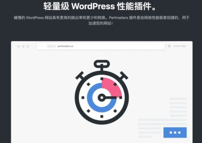 Perfmatters | 轻量级 WordPress 优化插件