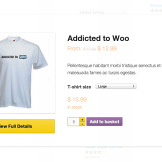 WooCommerce Quick View 电商产品快速查看