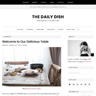 Daily Dish Pro WordPress Genesis子主题