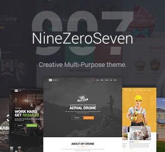 907 - Responsive Multi-Purpose WordPress Theme