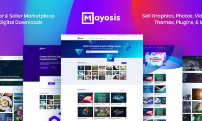 Mayosis - Digital Marketplace WordPress Theme