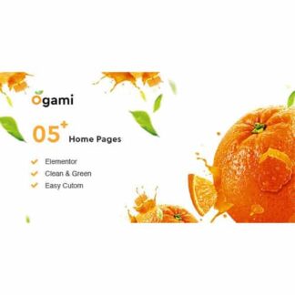 Ogami Organic Store有机商店WordPress主题