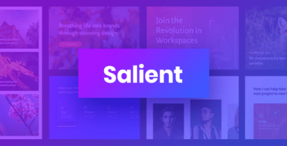 Salient主题 - 创意多用途和WooCommerce商城主题