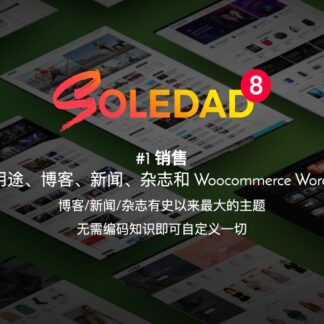 Soledad Theme AMP WordPress 多概念博客杂志主题