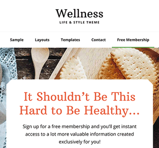 StudioPress Wellness Pro Genesis WordPress 主题