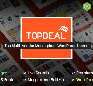 Topdeal – Multipurpose Marketplace Wordpress Theme