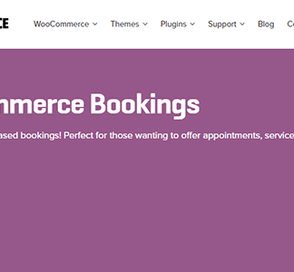 Woocommerce Bookings