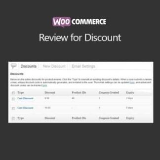 WooCommerce Review for Discount 商城发表评论获得折扣插件