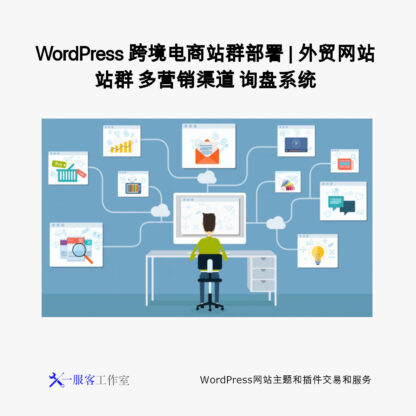 WordPress 跨境电商站群部署 | 外贸网站站群 多营销渠道 询盘系统