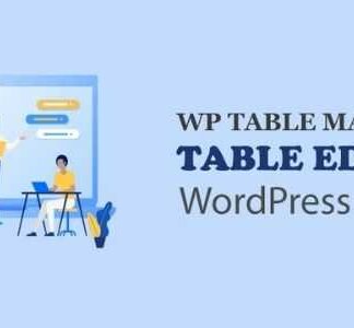 WP Table Manager WordPress Table Editor表格编辑器插件