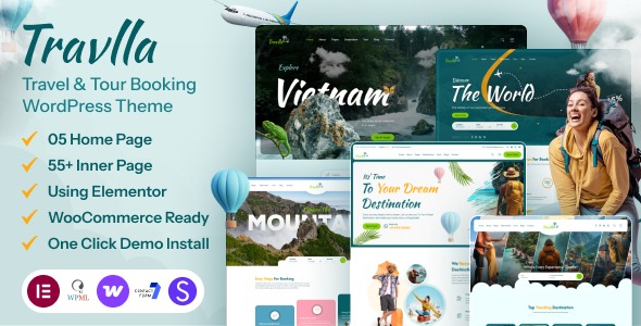 Travlla 1.2.0 – Travel Tour Booking Agency WordPress Theme – 旅行与旅游预订代理商主题 1 Travlla 1.2.0 – Travel & Tour Booking Agency WordPress Theme – 旅行与旅游预订代理商主题_image