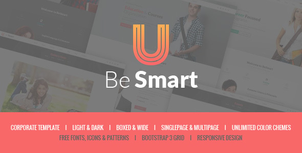 BeSmart 1.0.0 – Education Courses WordPress Theme – 教育课程主题 1 BeSmart 1.0.0 – Education & Courses WordPress Theme – 教育课程主题_image