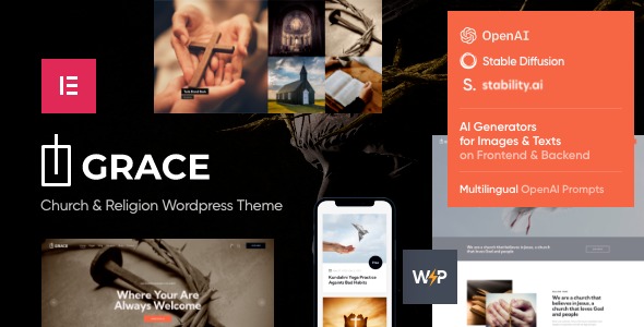 Grace 2.1.0 – Church Religion Theme – 教堂与宗教主题 1 Grace 2.1.0 – Church & Religion Theme – 教堂与宗教主题_image