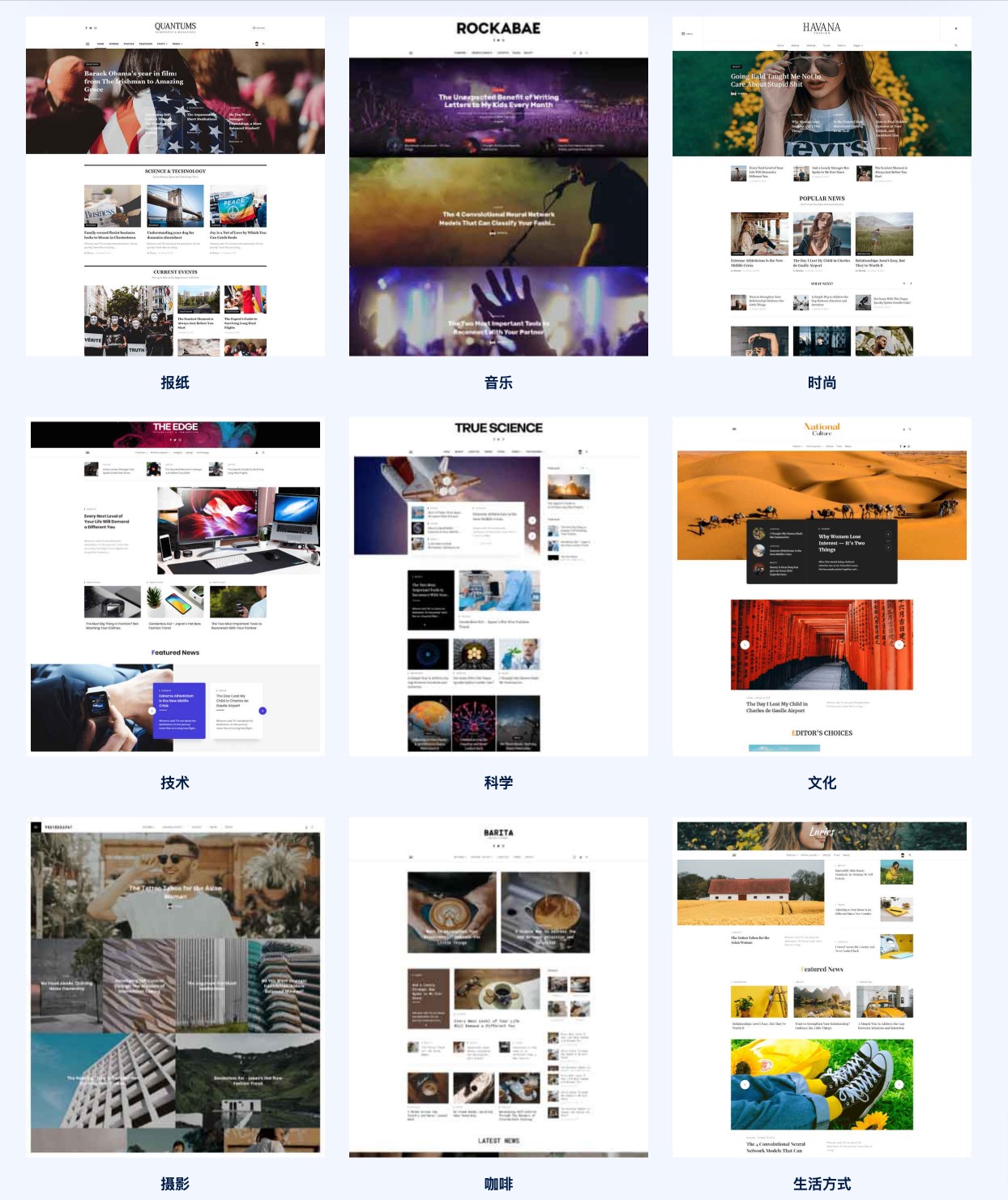 WordPress Ceris Magazine and Blog WordPress Theme 杂志和博客主题 3 WordPress Ceris Magazine and Blog WordPress Theme 杂志和博客主题特点